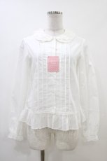 画像1: Shirley Temple / フリルブラウス 160cm 白 H-26-06-16-055-ET-TO-NS-ZH (1)