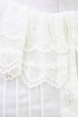 画像3: Emily Temple cute / ロゴレースカラーブラウス M アイボリー H-26-06-16-056-ET-BL-NS-ZH (3)