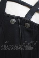 画像4: Ozz Croce / ホルターネックジャンパースカート  黒 H-26-06-16-1012-OO-OP-AK-ZH (4)