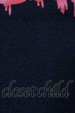 画像3: HELL CAT PUNKS / ハートプリントTシャツ M ブラック H-26-06-16-064-PU-TS-NS-ZH (3)