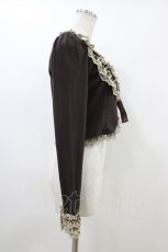 画像3: Innocent World / バラレースミルフィーユボレロ M ショコラ H-26-06-16-018-IW-TO-NS-ZH (3)