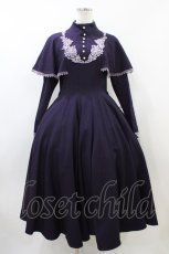 画像1: Innocent World / 聖なる薔薇のケープワンピース M ダークパープル×淡紫/Dark Purple×light purple H-26-06-16-019-IW-OP-NS-ZH (1)