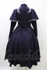 画像2: Innocent World / 聖なる薔薇のケープワンピース M ダークパープル×淡紫/Dark Purple×light purple H-26-06-16-019-IW-OP-NS-ZH (2)