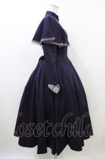 画像3: Innocent World / 聖なる薔薇のケープワンピース M ダークパープル×淡紫/Dark Purple×light purple H-26-06-16-019-IW-OP-NS-ZH (3)