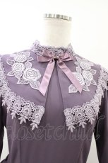画像4: Innocent World / コーデリアローズワンピース M ダスティグレープ × 淡紫 / Dusty Grape × Pale Purple H-26-06-16-020-IW-OP-NS-ZH (4)
