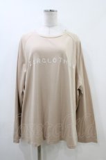 画像1: NieR Clothing / LONG CUTSEW  ベージュ H-26-06-17-034-PU-TO-AK-ZH (1)