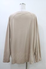 画像2: NieR Clothing / LONG CUTSEW  ベージュ H-26-06-17-034-PU-TO-AK-ZH (2)