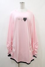 画像1: NieR Clothing / プリントプルパーカー F ピンク H-26-06-17-035-PU-TO-AK-ZH (1)
