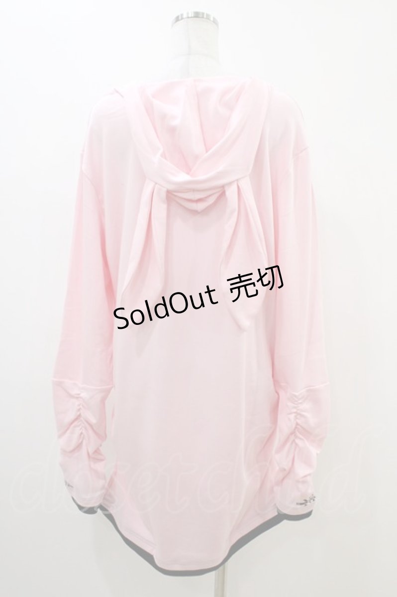 画像2: NieR Clothing / プリントプルパーカー F ピンク H-26-06-17-035-PU-TO-AK-ZH (2)