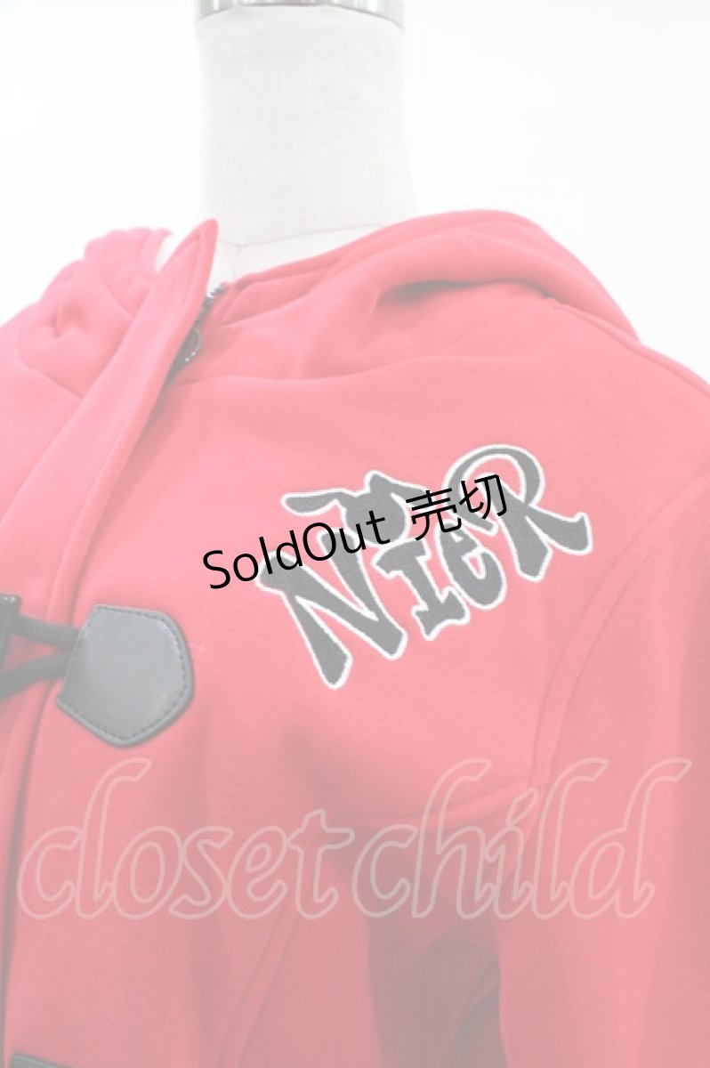 画像3: NieR Clothing / ダッフルジャケット F 赤 H-26-06-17-036-PU-JA-AK-ZT076 (3)
