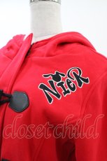画像3: NieR Clothing / ダッフルジャケット F 赤 H-26-06-17-036-PU-JA-AK-ZT076 (3)