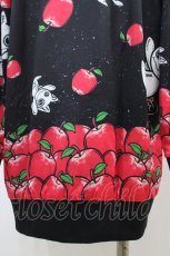画像3: NieR Clothing / 総柄ZIPパーカー F 黒 H-26-06-17-038-PU-TO-AK-ZH (3)