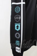 画像3: NieR Clothing / 総柄ZIPパーカー F 黒 H-26-06-17-045-PU-TO-AK-ZH (3)