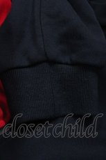 画像3: NieR Clothing / プリントZIPパーカー  黒×赤 H-26-06-17-050-PU-TO-AK-ZH (3)