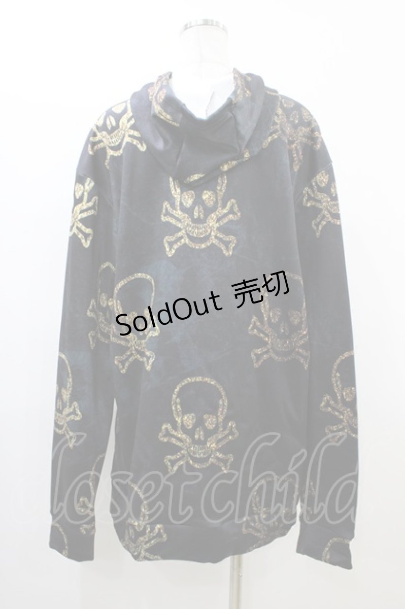 画像2: NieR Clothing / プリントプルパーカー  黒 H-26-06-17-051-PU-TO-AK-ZT143 (2)