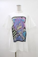画像1: NieR Clothing / プリントCOTTON CUTSEW  白 H-26-06-17-1037-PU-TO-KB-ZH (1)