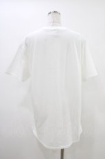 画像2: NieR Clothing / プリントCOTTON CUTSEW  白 H-26-06-17-1037-PU-TO-KB-ZH (2)