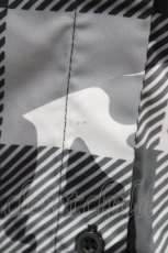 画像4: NieR Clothing / 総柄半袖シャツ  グレー H-26-06-17-1039-PU-BL-KB-ZH (4)