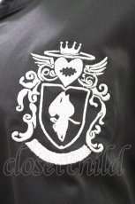 画像3: NieR Clothing / 半袖ZIPパーカー  黒×チェック H-26-06-17-1040-PU-TO-KB-ZH (3)