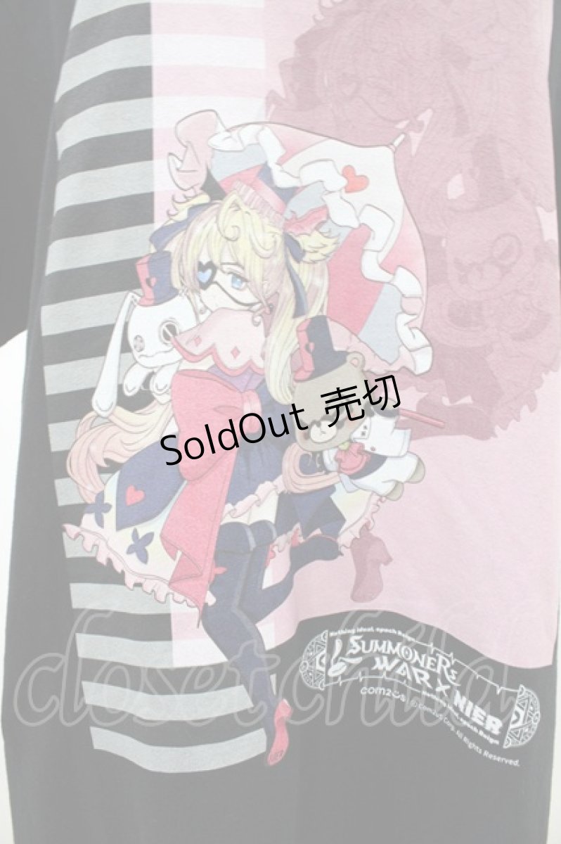 画像3: NieR Clothing / NIER×サマナーズウォーコラボデザインCUTSEW【ローラ×NIERちゃん】 L 黒 H-26-06-17-1043-PU-TO-KB-ZH (3)