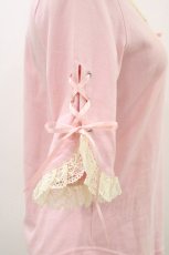 画像3: Emily Temple cute / ヨークレースカットソー  ピンク H-26-06-17-1054-ET-TO-AK-ZH (3)