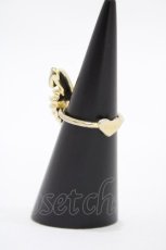 画像2: MILK / ハートラビットリング 11号 ゴールド H-26-06-17-1007-ML-AC-AK-ZH (2)
