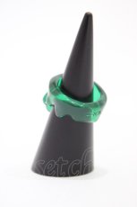 画像2: Q-pot. / ドクサツメルトリング Lサイズ ダークグリーン H-26-06-17-1008-QP-AC-AK-ZH (2)