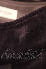 画像3: Jane Marple / ベロアタックスカート M ワイン H-26-06-17-1026-JM-SK-AK-ZH (3)