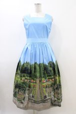 画像1: Jane Marple / You May Dream square dress M blue sky H-26-06-17-008-JM-OP-AK-ZH (1)