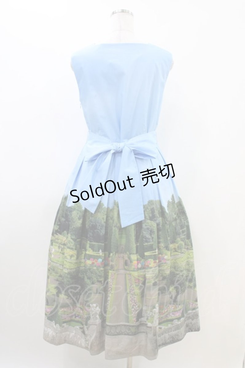 画像2: Jane Marple / You May Dream square dress M blue sky H-26-06-17-008-JM-OP-AK-ZH (2)