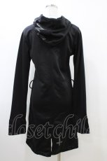 画像2: NieR Clothing / ロングボタンカーデ  黒 H-26-06-17-011-PU-TO-AK-ZH (2)