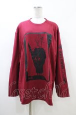 画像1: NieR Clothing / プリントLONG CUTSEW XL 赤 H-26-06-17-014-PU-TO-AK-ZH (1)