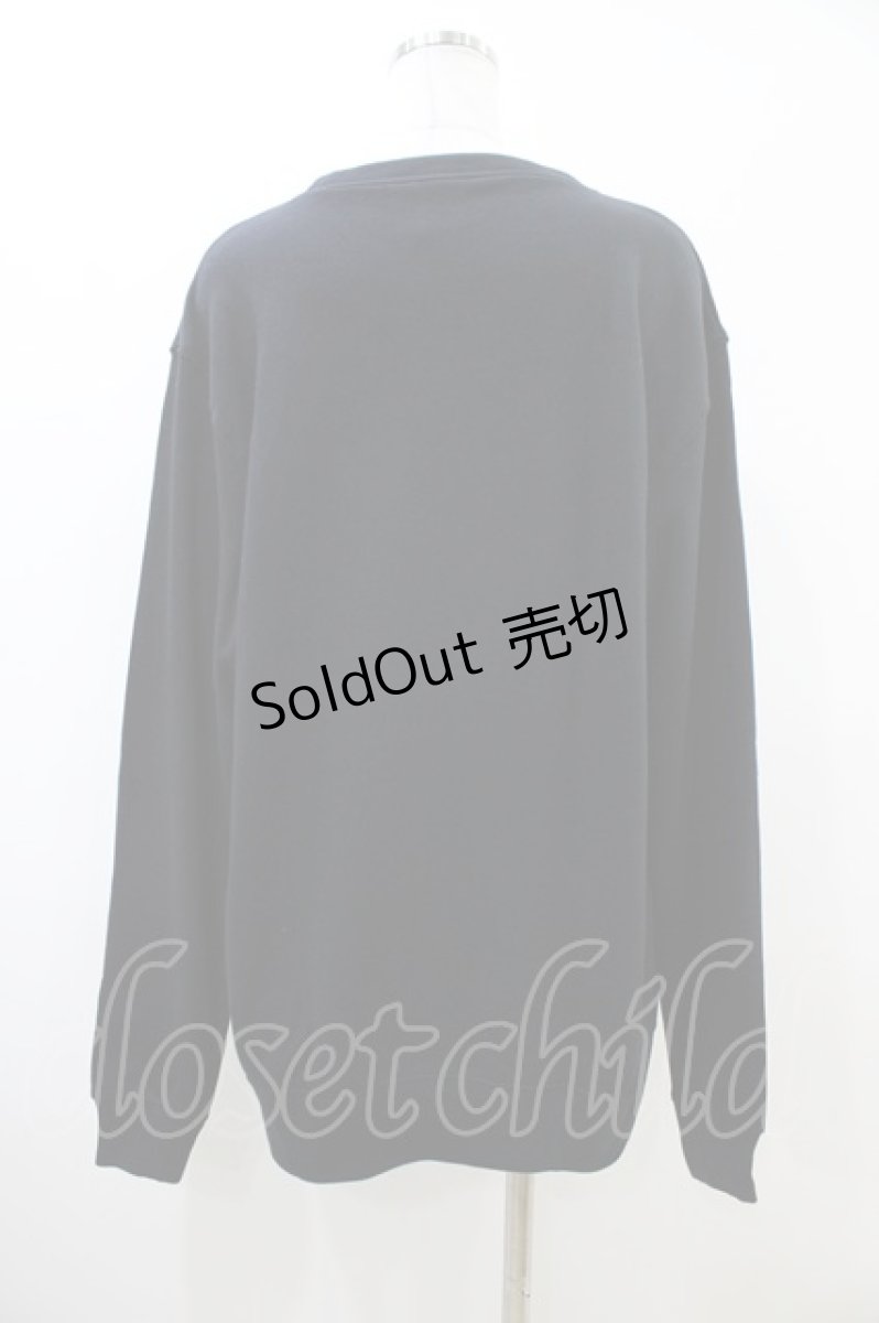 画像2: NieR Clothing / プリントSWEAT   黒 H-26-06-17-017-PU-TO-AK-ZT299 (2)