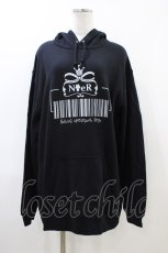画像1: NieR Clothing / プリントプルパーカー 2XL 黒 H-26-06-17-019-PU-TO-AK-ZH (1)