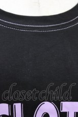 画像4: NieR Clothing / プリントレイヤードカットソー F 黒 H-26-06-17-021-PU-TO-AK-ZH (4)