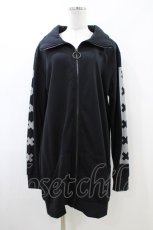 画像1: NieR Clothing / ZIPブルゾン  黒 H-26-06-17-023-PU-JA-AK-ZH (1)