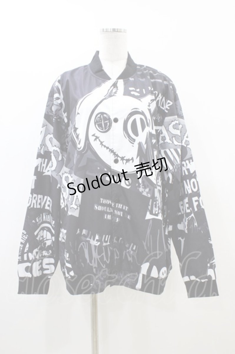 画像1: NieR Clothing / LIGHT BLOUSON JACKET F 黒 H-26-06-17-027-PU-JA-AK-ZH (1)