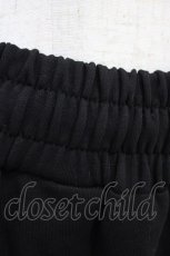 画像4: NieR Clothing / TWO-TONE SWEAT PANTS F 黒×赤 H-26-06-17-003-PU-PA-AK-ZH (4)