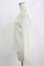 画像2: Emily Temple cute / ツインカラーブラウス  アイボリー H-26-06-18-030-ET-BL-AK-ZH (2)