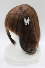 画像2: Emily Temple cute / Butterflyヘアピン  オフ H-26-06-18-043-ET-AC-AK-ZH (2)
