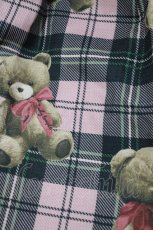 画像5: Emily Temple cute / Teddy Bear Tartanノースリーブワンピース M ピンク H-26-06-18-004-ET-OP-AK-ZH (5)