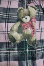 画像6: Emily Temple cute / Teddy Bear Tartanノースリーブワンピース M ピンク H-26-06-18-004-ET-OP-AK-ZH (6)