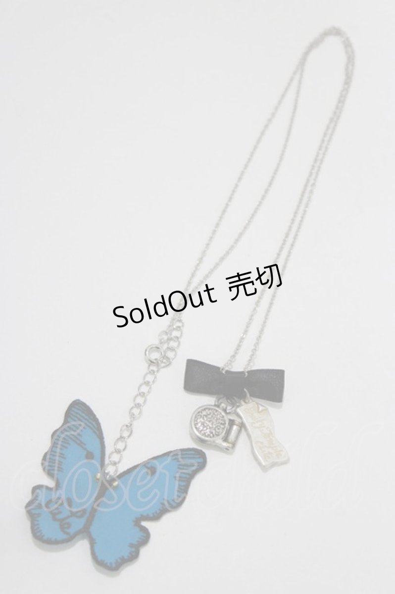 画像1: Emily Temple cute / butterflyネックレス  ブルー H-26-06-18-058-ET-AC-AK-ZH (1)