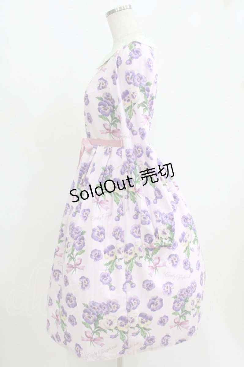 画像2: Emily Temple cute / Pansy ribbonワンピース S ピンク H-26-06-18-001-ET-OP-AK-ZH (2)