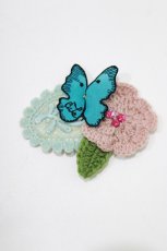 画像2: Emily Temple cute / Butterflyバレッタ  ブルー H-26-06-18-062-ET-AC-AK-ZH (2)