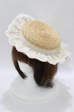 画像1: Melody BasKet / Melody laceキャノチエ  アイボリー H-26-06-18-077-LO-AC-AK-ZH (1)