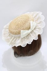 画像2: Melody BasKet / Melody laceキャノチエ  アイボリー H-26-06-18-077-LO-AC-AK-ZH (2)