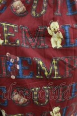 画像4: Emily Temple cute / Alphabet Bearsワンピース S ボルドー H-26-06-18-009-ET-OP-AK-ZH (4)