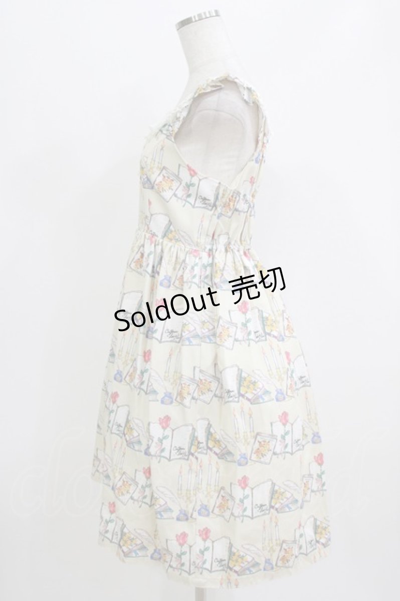 画像2: Emily Temple cute / One Roseレースワンピース  クリーム H-26-06-18-021-ET-OP-AK-ZH (2)