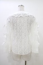 画像2: BABY,THE STARS SHINE BRIGHT / Fairy tale Herbariumブラウス Free 白 H-26-06-19-038-BA-BL-NS-ZH (2)